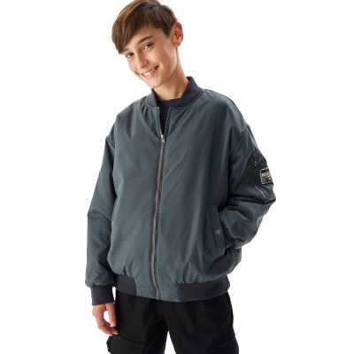 Куртка Street beat для мальчика Fox-cub 0402S001M0 серая 1